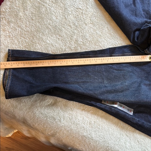 Old Navy High-Rise Button-Fly Slouchy Straight Cropped Jeans NWT 26 plus - Picture 7 of 12